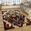 3D Turkey Persian Bohemian Mandala Flower Koberec do ložnice Obývací pokoj Domácí Dekorace na pohovku,Děti Large Decor Floor Mat