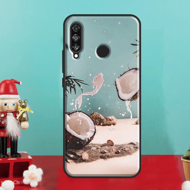 

Summer Fruit Coconut For Huawei Nova 9 10 SE 12i 12s 11i 8i Y90 Y60 Y70 Y72 Y73 Y61 Y91 P30 P40 Lite P60 Pro Case Huawei P30 Pro