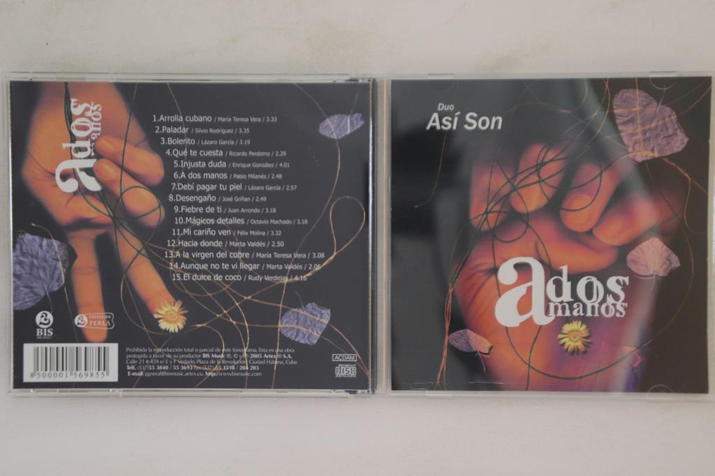 CD DUO ASI SON - A Dos Manos CD561 BIS 2005 Japan Latin Used