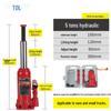 Hydraulic Car Jack for Off-Road Tire Changes (2T/3T)