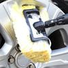 Car Cleaning Brush with Detachable Handle Soft Bristles Design Tight Connection On/Off Switch Scratch-Free Car Vehicle Cleaning Brush