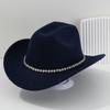Rhinestone-Embellished Western Cowboy Hats for Men & Women, Bridal & Honeymoon Sun Hats