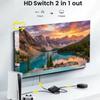 4K@60hz HDMI Splitter 8k@60hz HDTV Splitter HDMI Switch for PS3 PS4 TV Box Monitor Projector Office