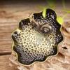 Holder Ornament Plate Landscape Stand Metal for Decoration