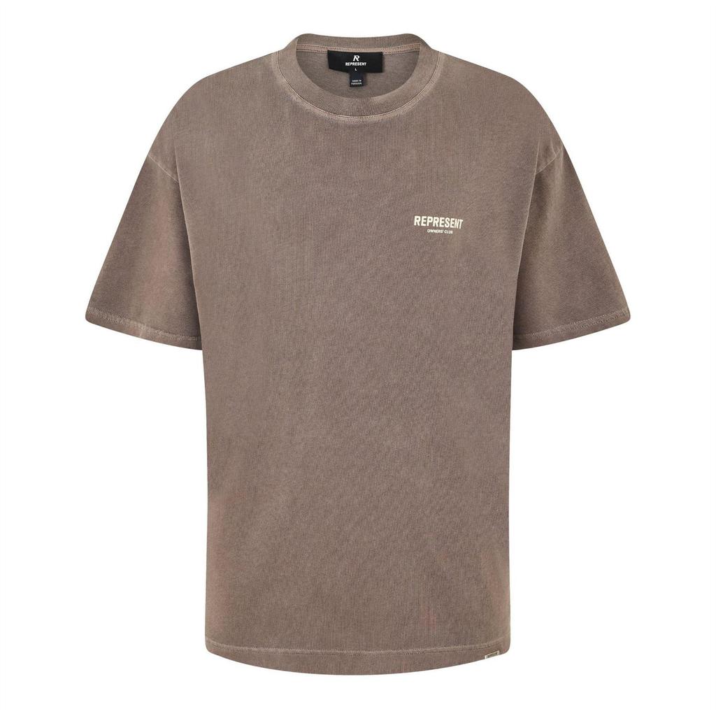 Represent Herren Clubbesitzer Baumwoll-T-Shirt