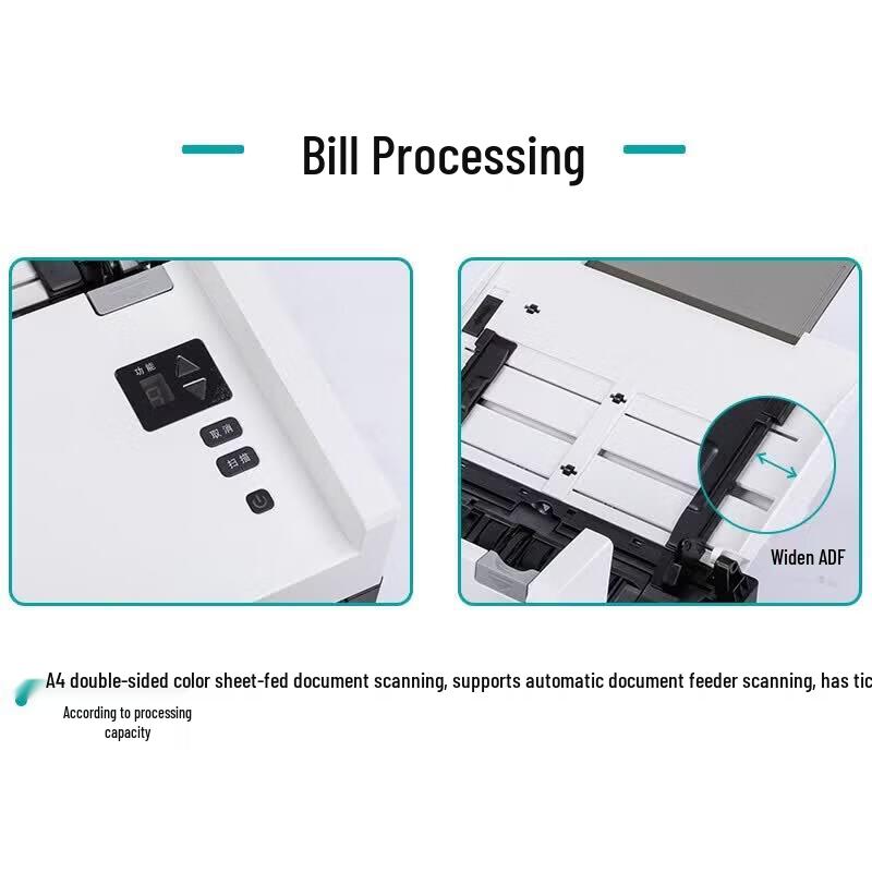 LANXUM G4060F+ A4 Duplex Color Feeder Scanner CN plug (adapter included)