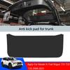 Car PU Leather Mat Anti-kick Cushion Trunk Weather Dustproof Tailgate Sticker For Nissan X-TRAIL Rogue T31 T32 T33 2008-