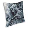 Ragnar Lothbrok Viking Throw Pillow Decor Home Viking King Luxury Cushion Cover Velvet Pillowcase