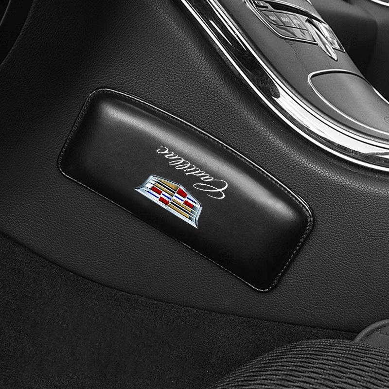 Car Sticker Knee Pad Interior Pillow Pad Comfortable Cushion Memory Headrest For Cadillac CTS STS DTS SRX XLR ATX Escalade Seville Tiburon