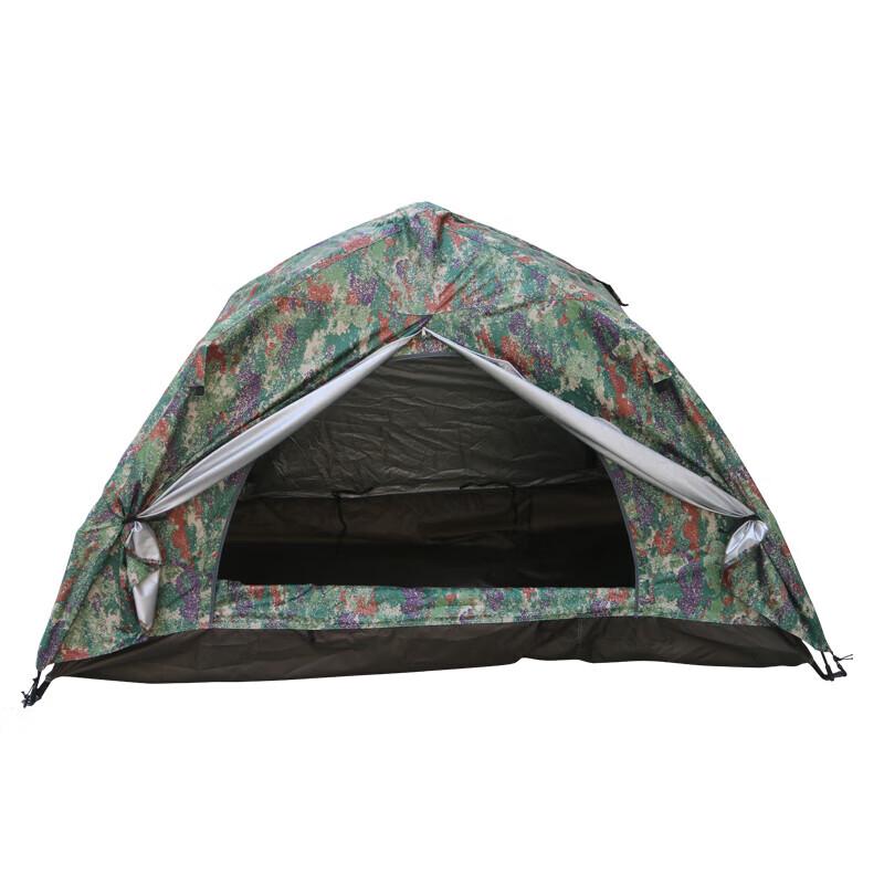HONG JUN Single Person Camouflage Pop-Up Camping Tent