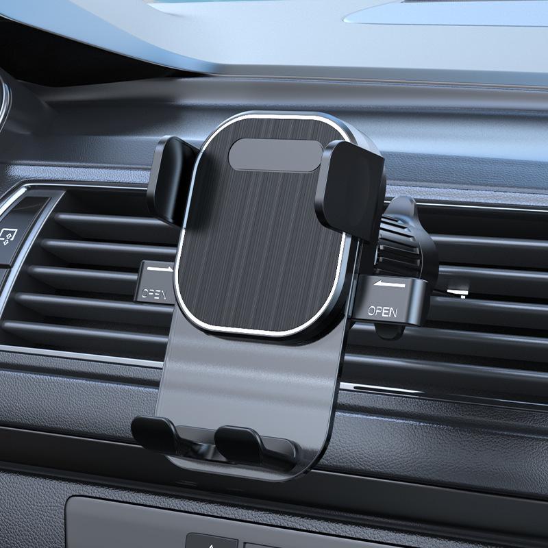 Automatic Lock Car Phone Holder with Dashboard Suction Cup and Air Vent Mount