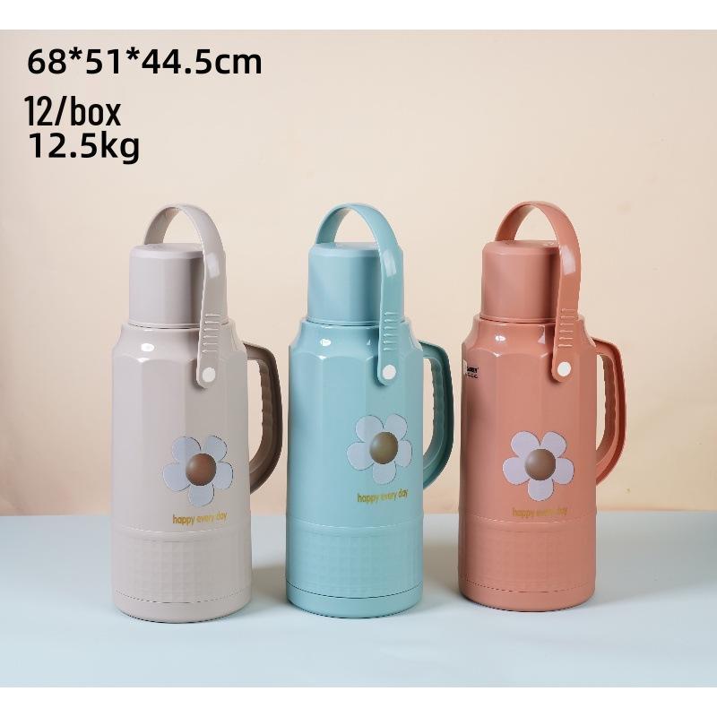 Large Capacity Insulated Thermos Flask - Classic Design for Home, Office & Dorm Use