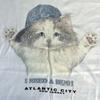 [USED] Converse 80s/90s USA Made Single Stitch T-Shirt with Cat Print