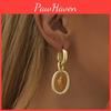 Heart Fashion Modern Shaped Earrings With Gold Plating For Women