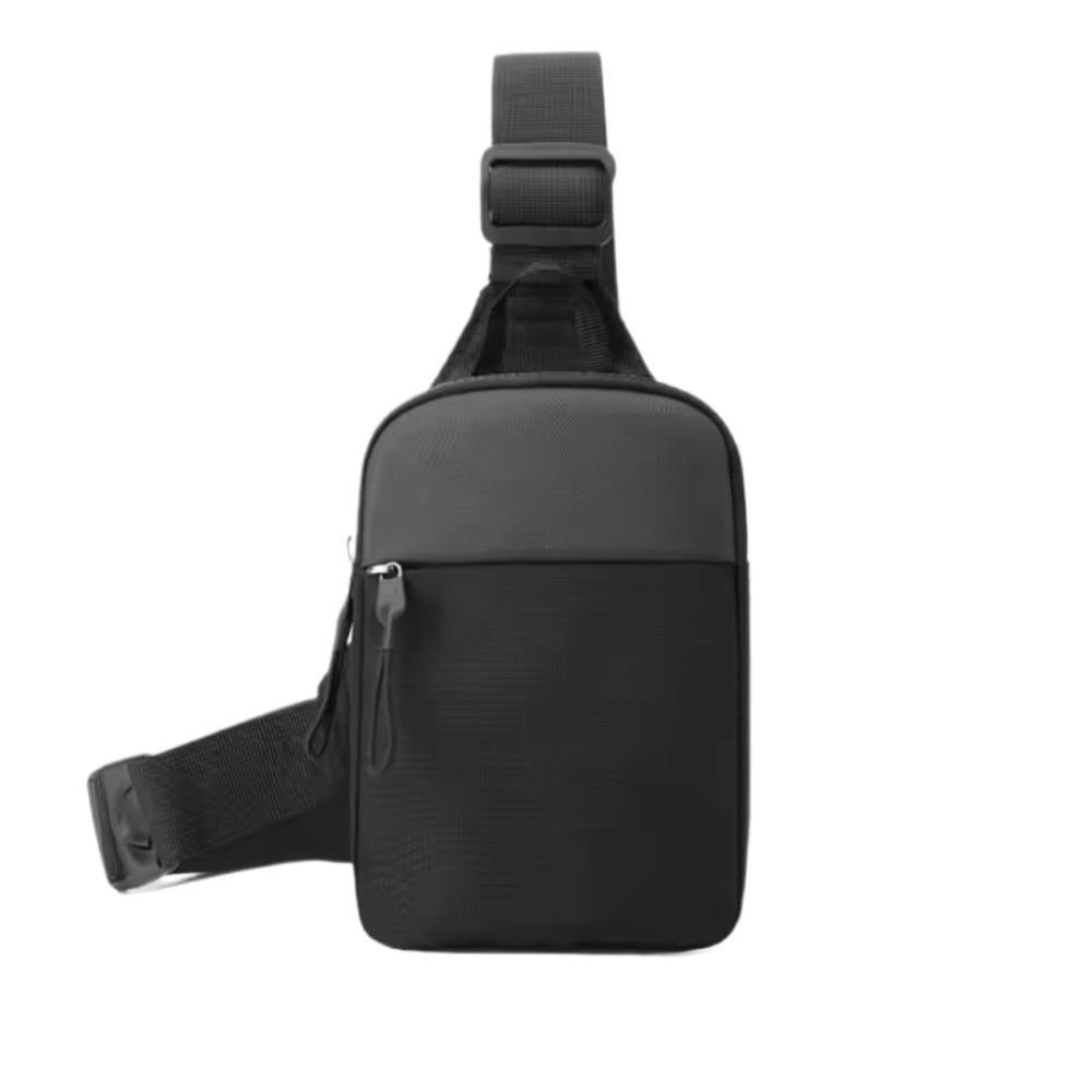 

Многокарманная мужская нагрудная сумка из нейлона, спортивная нагрудная сумка, модная мужская сумка через плечо, для путешествий L