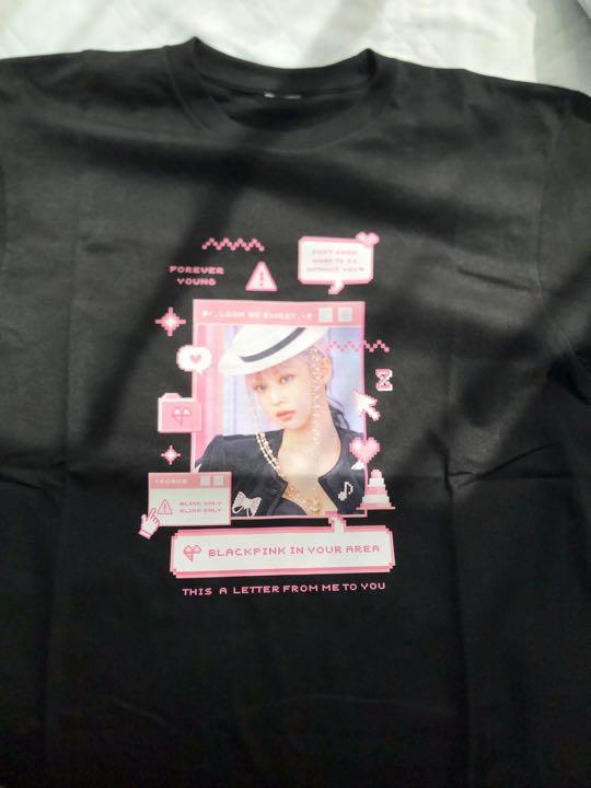 [USED] BLACKPINK T-shirt JENNIE L size