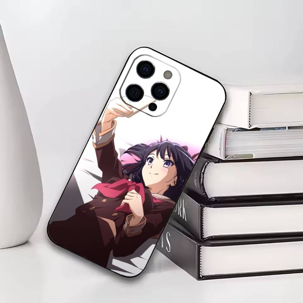 

Kumiko Oumae Phone Case For iPhone17,16,15,14,13,12,11 Plus,Pro Others Soft Black Cover iPhone16se4
