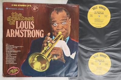 LP Record LOUIS ARMSTRONG - Greatest Of Louis Armstrong AS11936 TELE HOUSE 1974 US Jazz Used