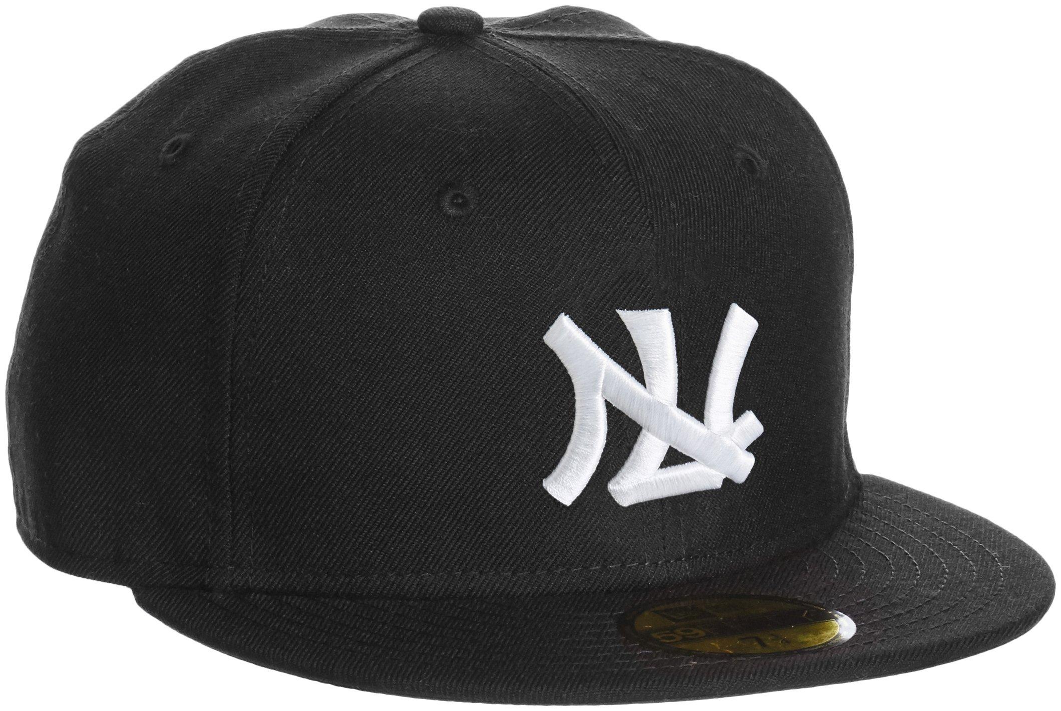 

New Era Black Cap Size to Japanese size Men s (11121863), 7.7/8 (equivalent 2L) чёрный
