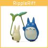 Cute Totoro Cartoon Hold Leaf Cat Mini Model For Home Decor And Giftgiving