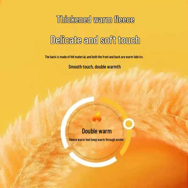 Unisex Ciepłe Wkładki z Podszewką Polarową: Miękkie, Grube, Oddychające, Bawełniane Wkładki do Butów Absorbujące Pot dla Zimowego Komfortu