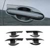 Carbon Fiber Exterior Door Handle Bowl Cover Trim For Lexus NX250 350 2022 2023