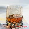 Vento, Fiore, Neve E Luna Temi Romantici Bicchiere Da Vino Kiriko di Edo Tagliato A Mano Cristallo Ambra Coppa Da Whiskey Opera D'Arte Brandy Snifter