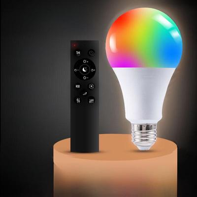 Intelligente RGB & CW Bluetooth LED-Glühbirne mit Steuerung über die mobile App