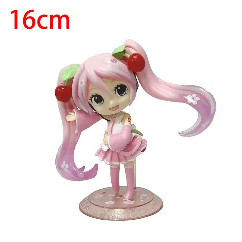 

New figure Hatsune Miku Character Cartoon Doll Exquisite Girl Doll Model Toy Home Car Ornament Children Charm Birthday Gift