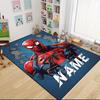 Custom Name "Spider-Man: Web Heroes" Carpet Rug Customizable Soft Washable Anti-Slip Home Living Room Sofa Mats Personalized Rug. 090916