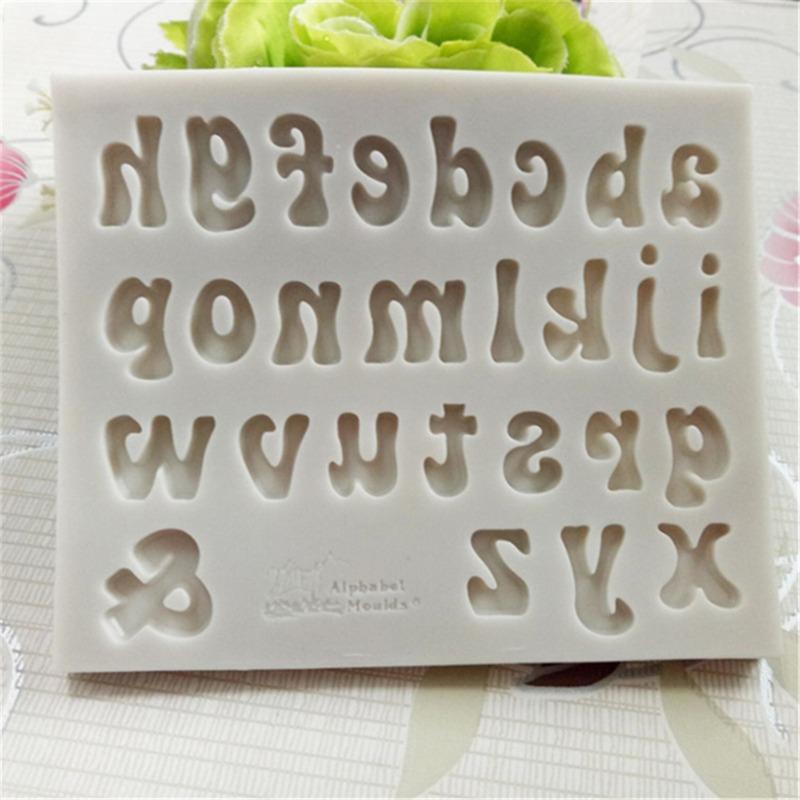 3D Letter Number Silicone Fondant Molds Chocolate Cake Molds Cake Decorating DIY Tools Jelly Cookies Baking Printing Mould 2025