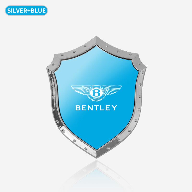 Metal Shield Decal Iconic RedSticker for Motorbike Enthusiasts For Bentley Continental GT MULLINER Bentayga Flying Hurtling Spur TH5