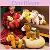 Horse Year Zodiac Plush Toy With Polyester Fiber Filling For Chinese New Year Celebrations