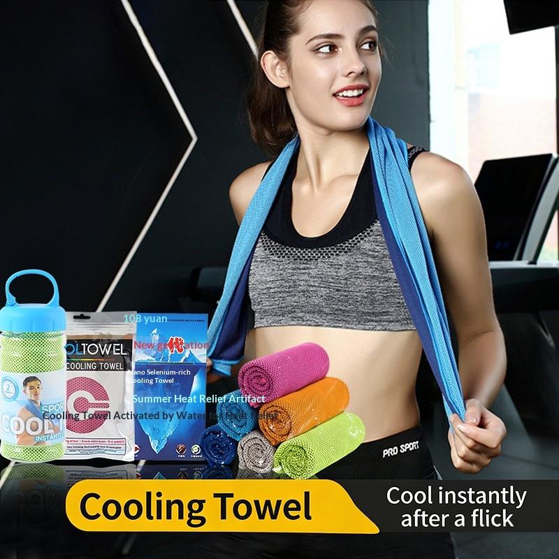 Quick-Drying Sports Towel 40X80Cm Blue Grey Green Orange Swimming Gym Fitness Camping Running Beach Washcloth Towels