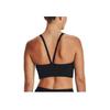 Under Armour Seamless Solid Training Low-Intensity Sports Bra Women Underwear Black 1380428-001