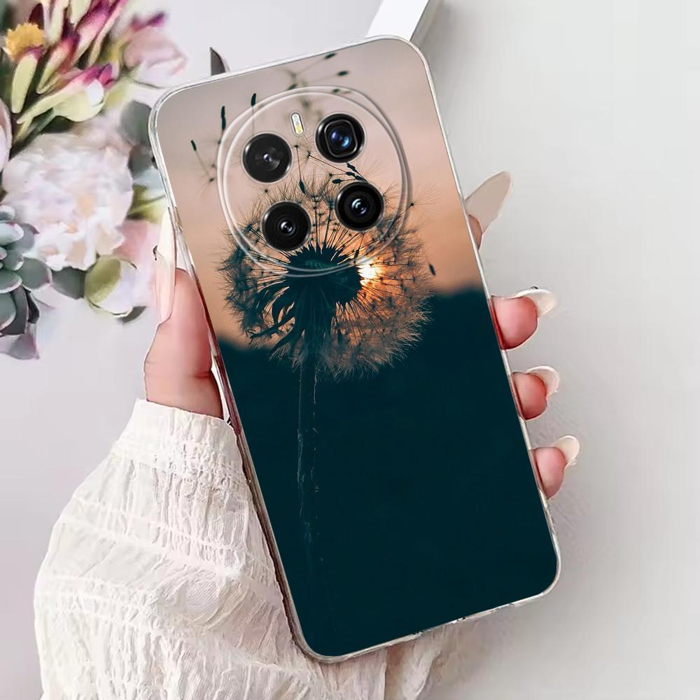 For Honor Magic 7 Pro Silicone Case Cute Pattern Soft Clear TPU Phone Cover For Huawei Honor Magic7 Pro Funda Transparent Bumper