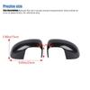 Car Rearview Mirror Decorative Frame Cover For Jeep Compass  2008-2016 Car Exterior Accessories, ABS Plastic