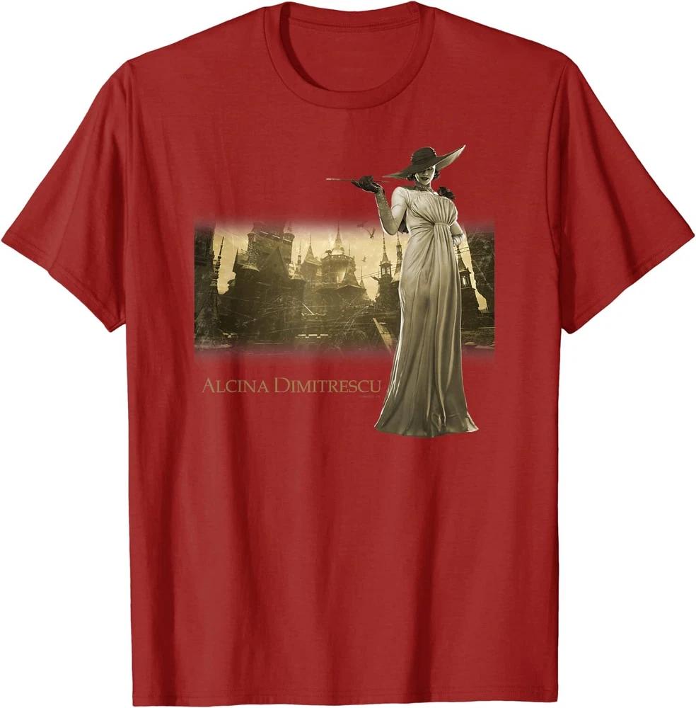 Biohazard Resident Evil Alcina Dimitrescu TShirt Cranberry Capcom Jp Ltd S