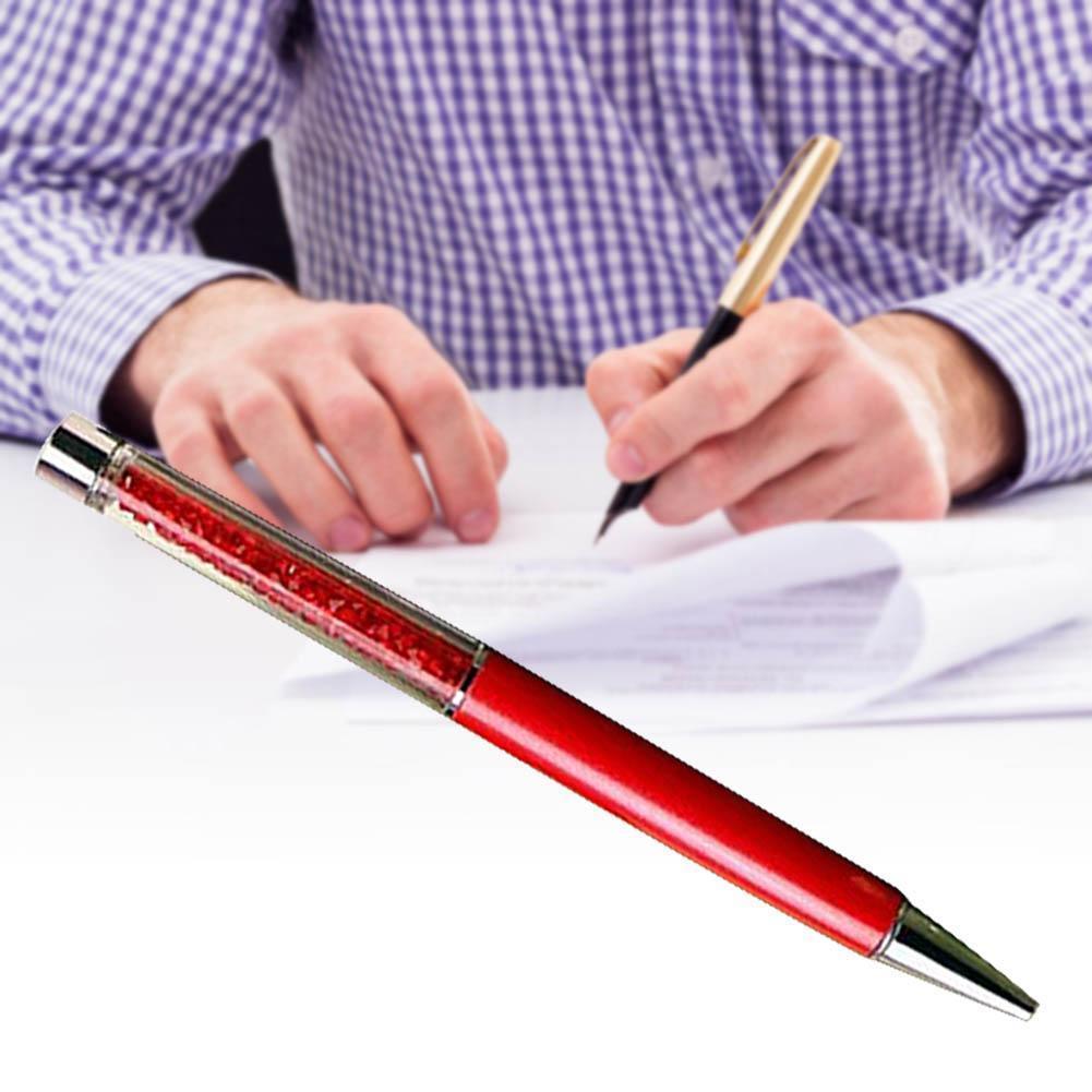 Buy Crystal Ballpoint Pen Roller Ball Pen Gift Stationery Office School Notebook at affordable
