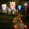 Halloween Ghost Lamp Ornament Battery Powered Lighted Ghost Horror Props Ghost Hanging Night Light for Outdoor Yard Decoration