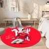 Cristiano Ronaldo Round Carpet Perfect for Balcony Bedrooms Outdoor Game Room Anti-slip Round Rug Decorate Offices Birthday Christmas Gift