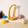Wooden Yarn Holder with Magnetic Attachments Smooth Rotation Sturdy Design Spinning Wheel Storage Rack