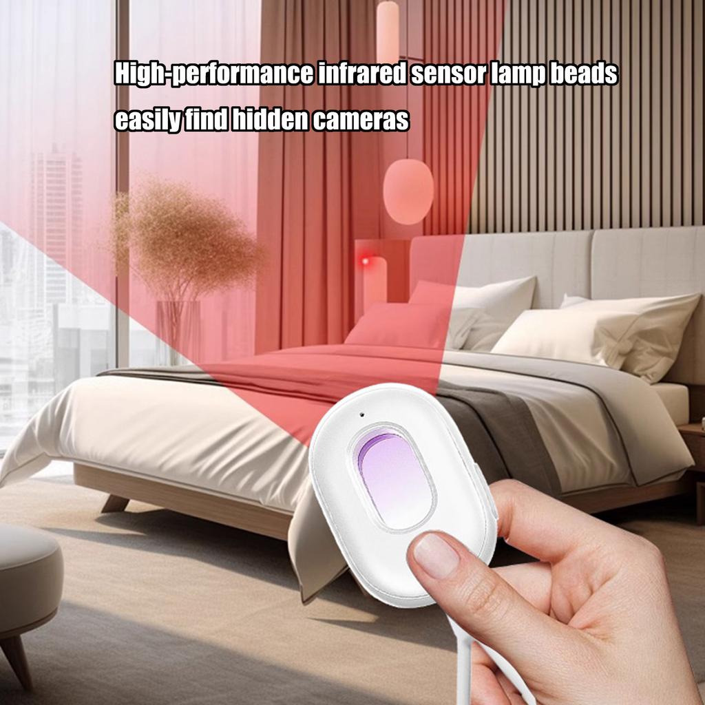 Camera Intelligent Detector Hotel Antisneak Signal Detector Sound And Light Alarm Antipeep