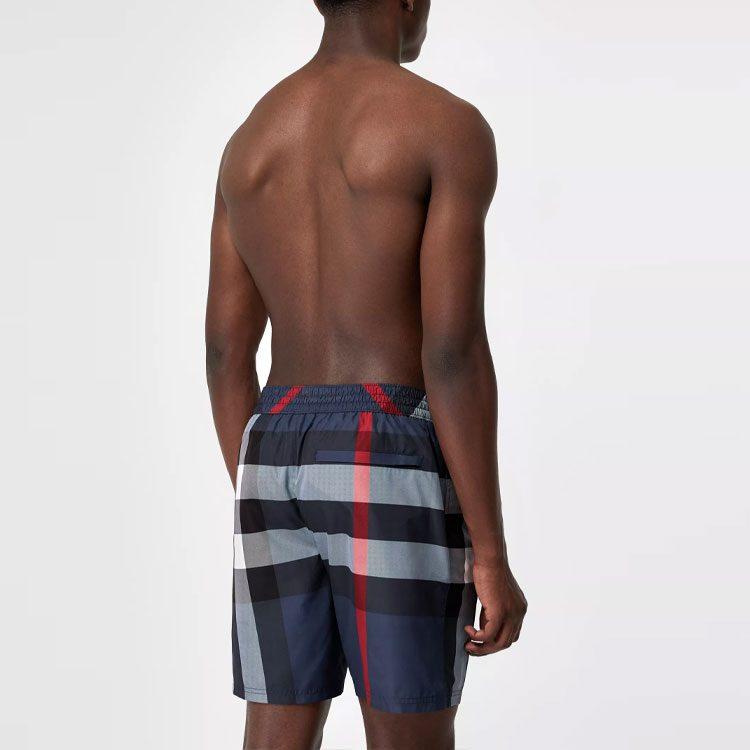 Burberry SS22 Casual Shorts Men's Navy Blue 80138791