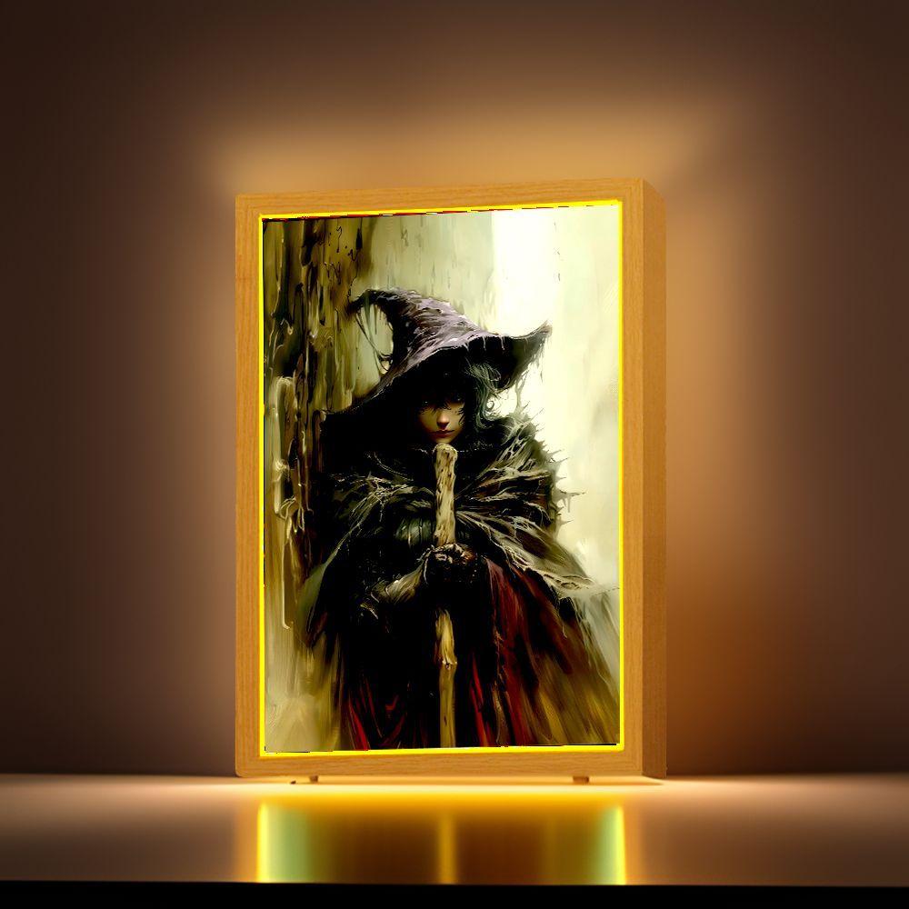 Berserk Behelit Griffith Anime Figure Light Painting Photo Frame Figures Led Lamps Take Bedroom Decor Birthday Gifts moon Lamp