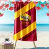 AS Roma Logo Print Beach Towel, Large Soft Quick Dry Towel for Beach Camping Swimming