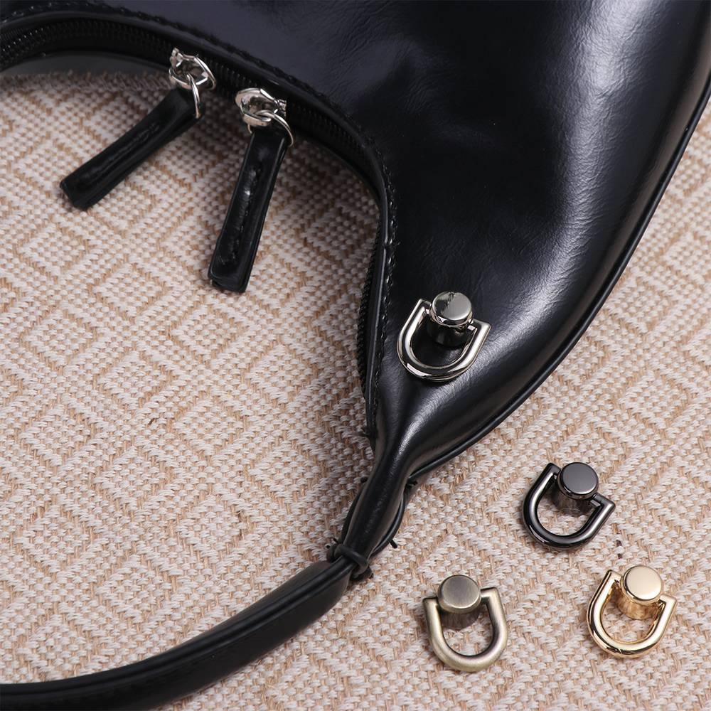 Tong Snap Metal Bag Rivet Nail Metal Handbag Belt Durable Bag Rivet Nail Buckle  Traveling Bag