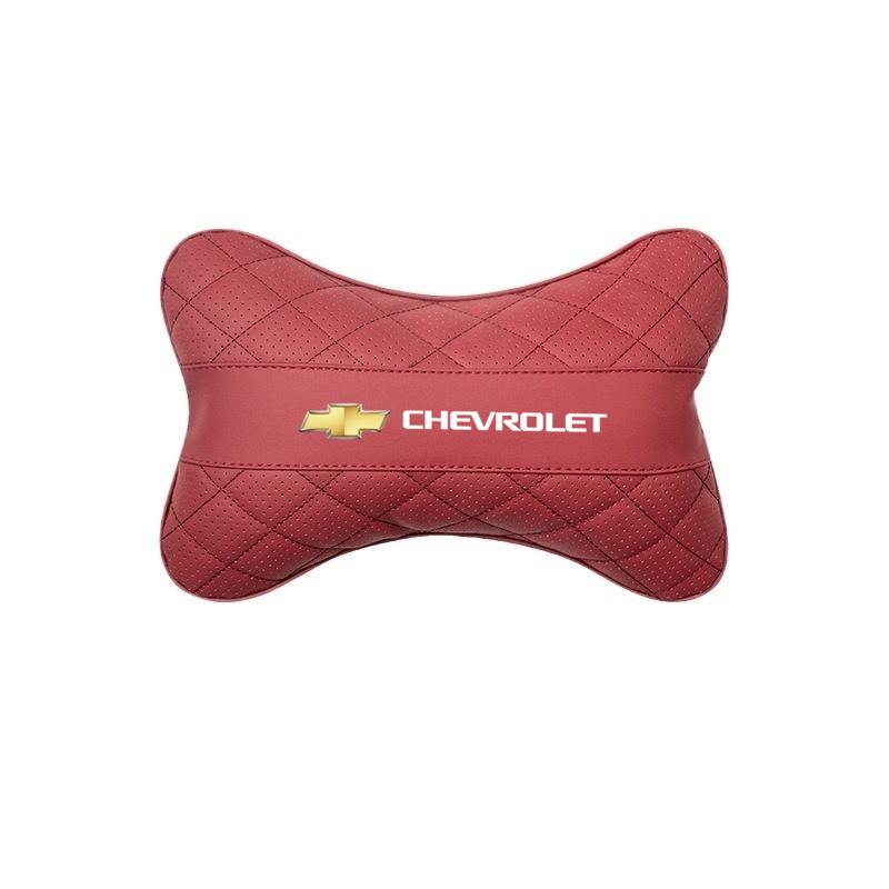 

Memory Foam Car Neck Headrest Pillow Auto Car Seat Pillow For Chevrolet SS Z71 RT Captiva Colorado Cruze Spark Malibu Trax червоний