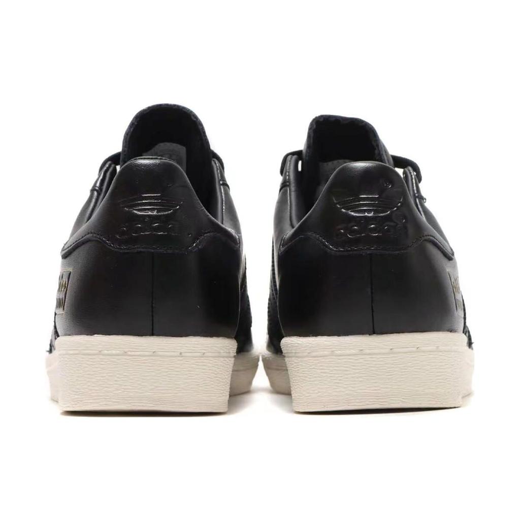 Adidas Superstar Lux Black Off White Men Sneakers Core-Black IE2301