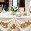 A20F-Wooden Mr And Mrs Signs For Wedding Table Decoration, Wedding Present For Party Table Photo Props Dinner Decoration